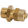 Tube connector G1/4 male for tube 8 mm (brass) Tube connector G1/4 male for tube 8 mm (brass)