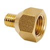 Reducer M8 male x G1/4 female (brass) Reducer M8 male x G1/4 female (brass)
