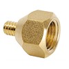 Reducer Whitworth 1/4" male x G1/4 female (brass) Reducer Whitworth 1/4" male x G1/4 female (brass)