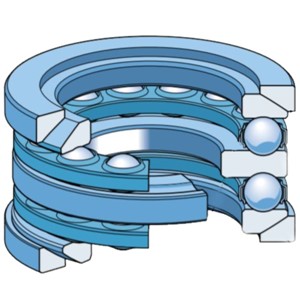 54309 SKF thrust ball bearing double direction