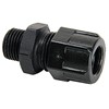 Tube connector G1/8 male for tube 8 mm (alu/plastic) Tube connector G1/8 male for tube 8 mm (alu/plastic)