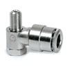 Tube connector M6x0.75 male for tube 6 mm 90 Deg - swivel type Tube connector M6x0.75 male for tube 6 mm 90 Deg - swivel type