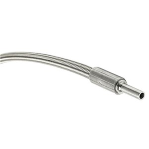 Tube up to +260 Deg C 12 mm x id 8 mm 1500 mm (PTFE / stainless steel)