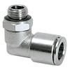 Tube connector G1/8 male for tube 8 mm 90 Deg - rotary type Tube connector G1/8 male for tube 8 mm 90 Deg - rotary type
