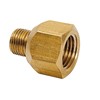 Reducer G1/8 male x G1/4 female (brass) Reducer G1/8 male x G1/4 female (brass)