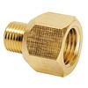 Reducer M10x1 male x G1/4 female (brass) Reducer M10x1 male x G1/4 female (brass)