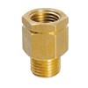 Oil retaining valve G1/4 male x G1/4 female up to +60 Deg C (brass wit Oil retaining valve G1/4 male x G1/4 female up to +60 Deg C (brass wit