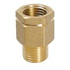 Oil retaining valve G1/4 male x G1/4 female up to +150 Deg C (brass wi Oil retaining valve G1/4 male x G1/4 female up to +150 Deg C (brass wi