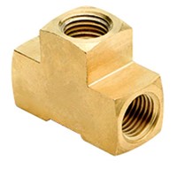 T-Adapter 3 x G1/4 female (brass)