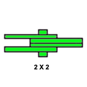 BL622 3/4" 2x2 Leaf Chain Per Mtr