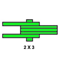 BL623 3/4" 2x3 Leaf Chain Per Mtr