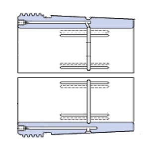 AOH24052 G SKF withdrawal sleeve prepaired for oil injection
