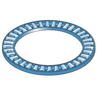 AXK 3552 SKF needle roller and cage thrust assembly