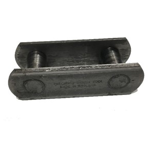 3" Solid Conveyor Chain Connecting Screwed 15,000 lb