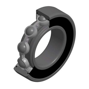 6301-2RS SNR Deep groove ball bearing contact seals on both sides