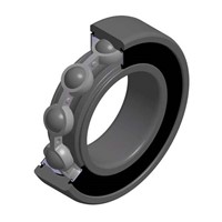 6305-2RS NTN Deep groove ball bearing contact seals on both sides