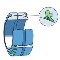 GE30 ES-2RS SKF Spherical Plain Bearing Regular relubrication, grease