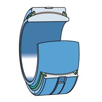 GE200 TXA-2RS SKF Spherical Plain Bearing maintenance free