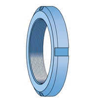 KML28 SKF Lock nut with a lower sectional height