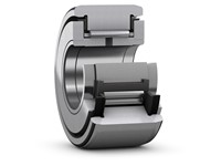 NATR 15 PPXA SKF track roller, with flange rings, with an inner ring