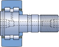 PWKR 35.2RS SKF cam followers with crowned running surface