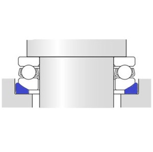 U211 SKF thrust ball bearing seating washer