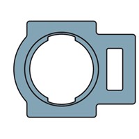 TUJ 509 SKF Take up unit housing only