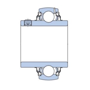 YAR 207-104-2F SKF Insert, inner ring extended on both sides